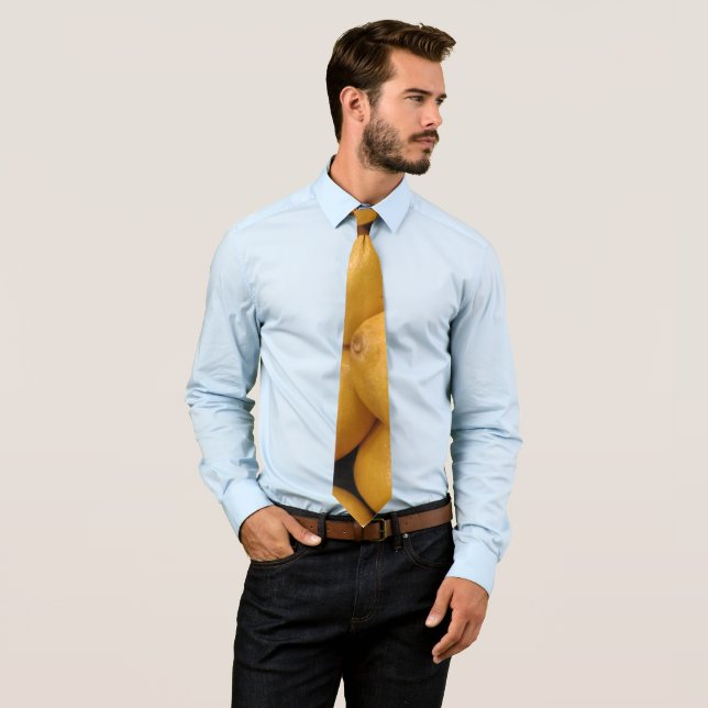 Liebe Lemon Neck Tie Krawatte (Beispiel)