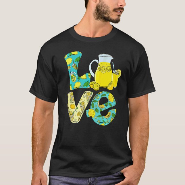 Liebe Lemonade Crew Squad Kids Yellow Lemon Boss J T-Shirt (Vorderseite)