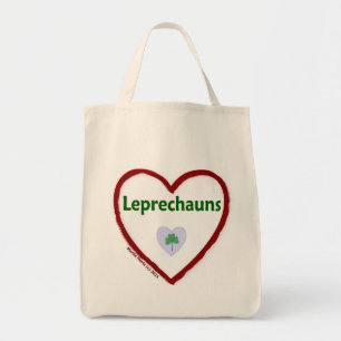Liebe Leprechauns Tragetasche