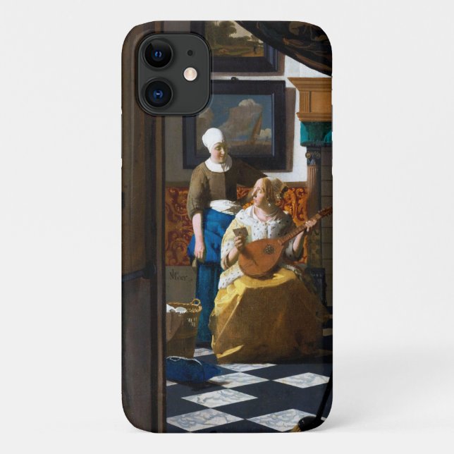 Liebe Letter, Johannes Vermeer Case-Mate iPhone Hülle (Rückseite)