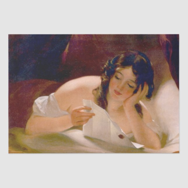 Liebe Letter (von Thomas Sully) Seidenpapier (Vorderseite)