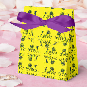 Liebe Letters: Fusion von Typografie und Natur Geschenkschachtel