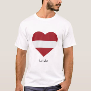Liebe Lettland T-Shirt