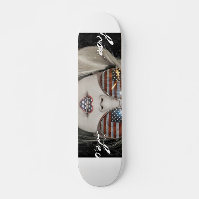 Liebe Lexi <3 Skateboard (Vorne)