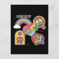 Liebe. LGBT+Stolz. Tag des Stolzes. Rainbow-Liebe.