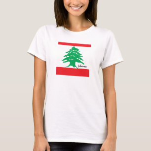 Liebe Libanon T-Shirt, libanesische Flaggenpatriot T-Shirt