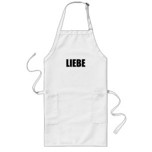 Liebe Liebe in Deutsch Lange Schürze