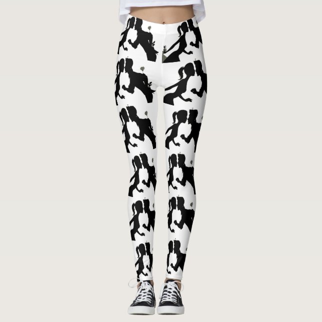 LIEBE LIEBE LIEBE LEGGINGS "BRIDE" ODER "SWEETHEAR (Vorderseite)