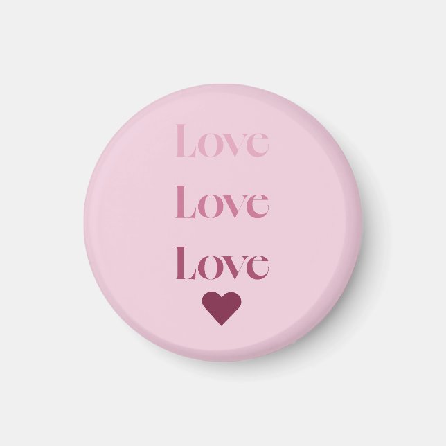 Liebe Liebe Liebe Magnet (Vorne)