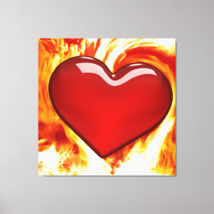 Liebe liegt in der Luft 1. Leinwanddruck