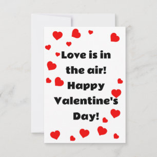 Liebe liegt in der Luft! Happy Valentine's Day Car