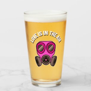 Liebe liegt in der Luft Pint-Glas Glas