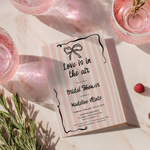 Liebe liegt in der Luft Retro Rosa Verspielter Bra Einladung