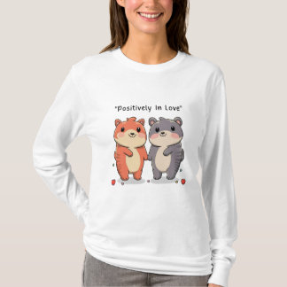 Liebe liegt in der Luft: Valentinischer T - Shirt