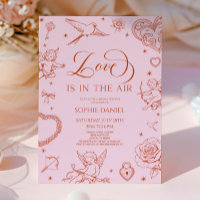 Liebe liegt in der Luft Valentinstag Brautparty