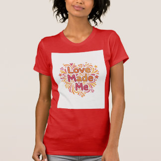 Liebe ließ mich spielerische Bestätigungs-Kunst er T-Shirt