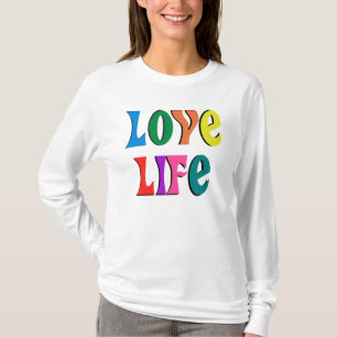 Liebe LIFE! individuell anpassbare christliche Nac T-Shirt