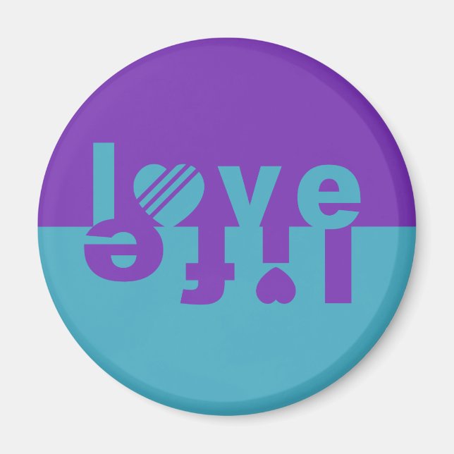 LIEBE-LIFE-Magnete Magnet (Vorne)