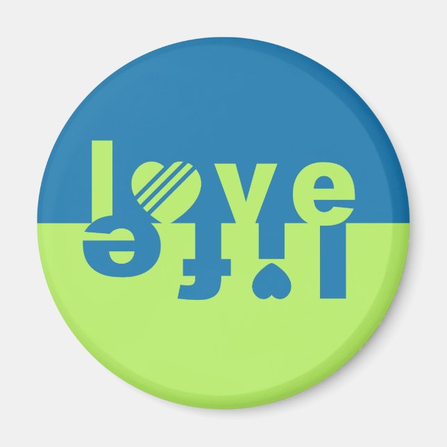 LIEBE-LIFE-Magnete Magnet (Vorne)