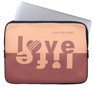 LIEBE LIFE Notebook-Ärmel Laptopschutzhülle