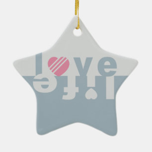 LIEBE LIFE-Ornamente Keramik Ornament
