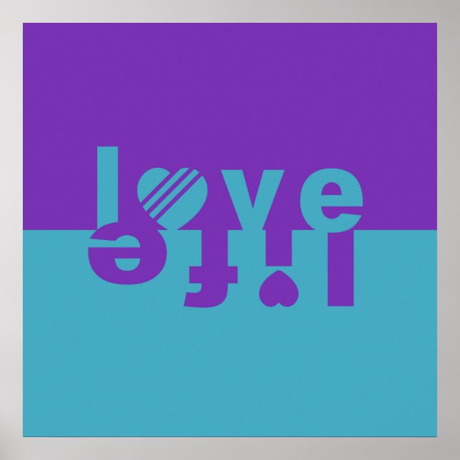 LIEBE LIFE-Plakat Poster (Vorne)
