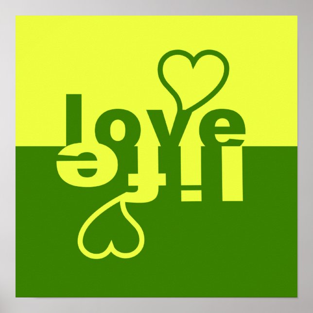 Liebe Life-Poster Poster (Vorne)