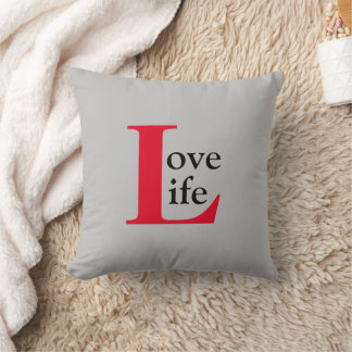 Liebe Life Throw Kissen