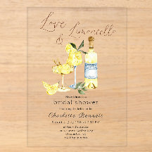 Liebe Limoncello Cocktail Brautparty