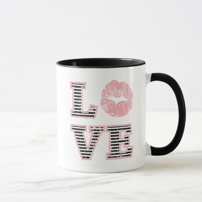 Liebe-Lippen Tasse (Rechts)