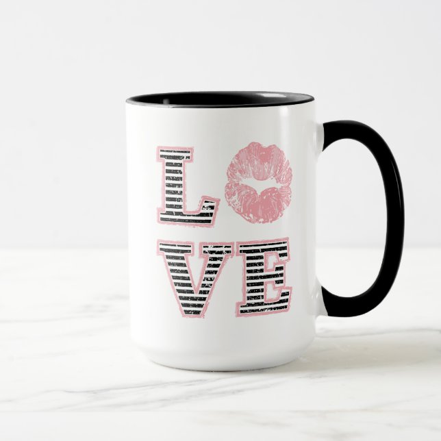 Liebe-Lippen Tasse (Rechts)