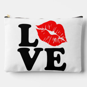 Liebe Lippen Zubehörtasche
