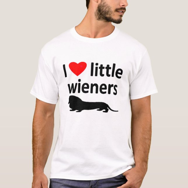 Liebe LITTLE DACKELN T-SHIRT (Vorderseite)