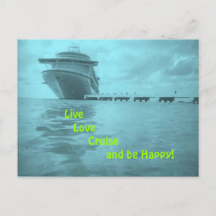 Liebe live Postkarte