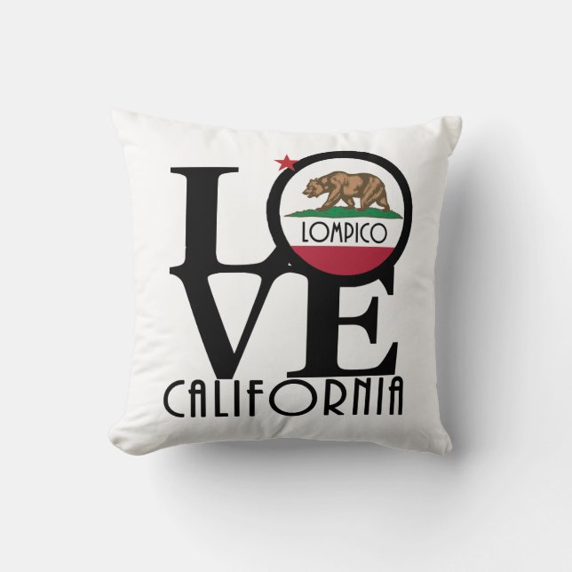 LIEBE Lompico CA Kissen (Vorderseite)