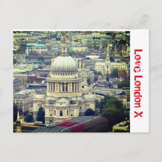 Liebe London X - St. Paul's Cathedral Postkarte