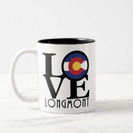 LIEBE Longmont Zweifarbige Tasse