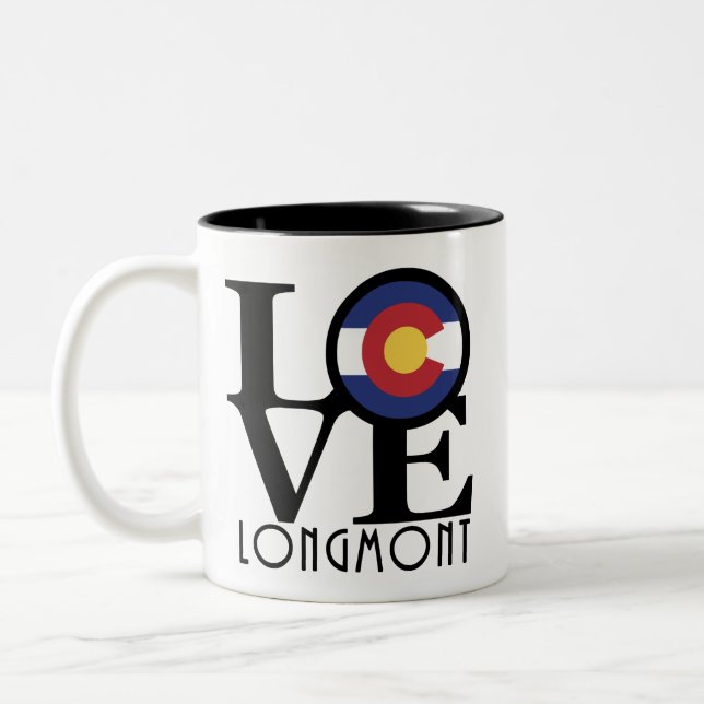 LIEBE Longmont Zweifarbige Tasse (Links)