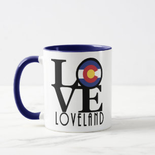 LIEBE Loveland Colorado Tasse