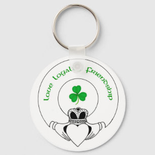 Liebe, Loyalität, Freundschaft Claddah Schlüsselanhänger