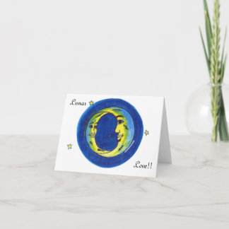 Liebe Lunar Karte