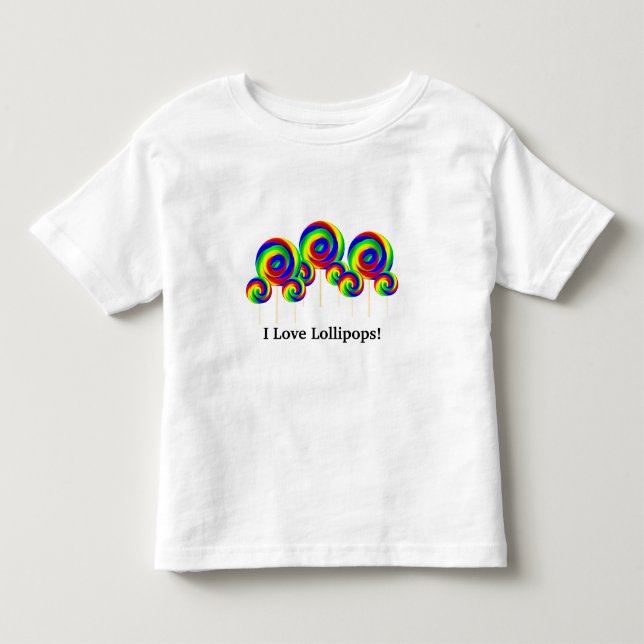 Liebe-Lutscher-T - Shirtkinder Kleinkind T-shirt (Vorderseite)