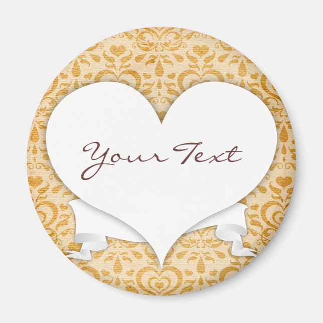 Liebe Luxe Golden Magnet (Vorne)