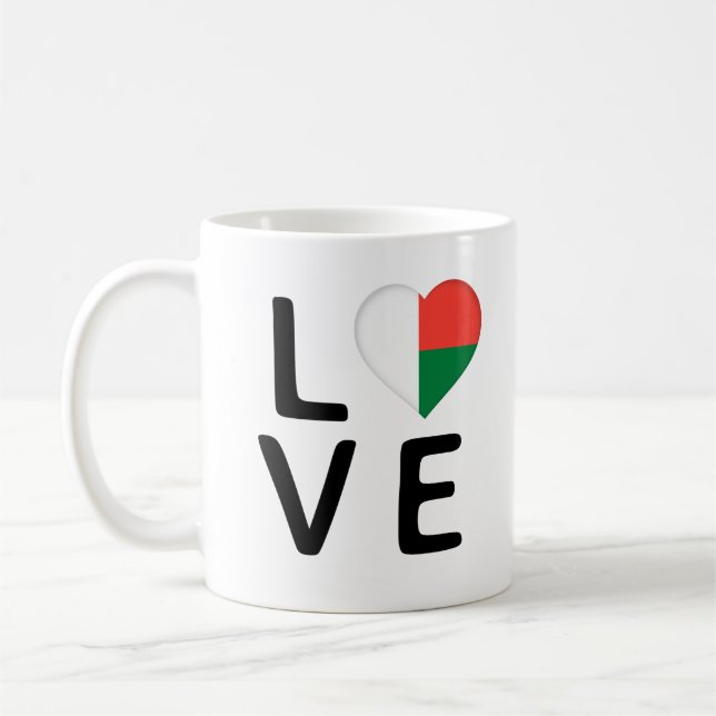 Liebe - Madagaskar Kaffeetasse (Links)
