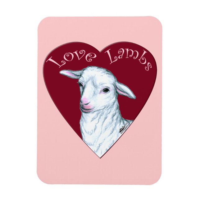 Liebe Magnet (Vertikal)