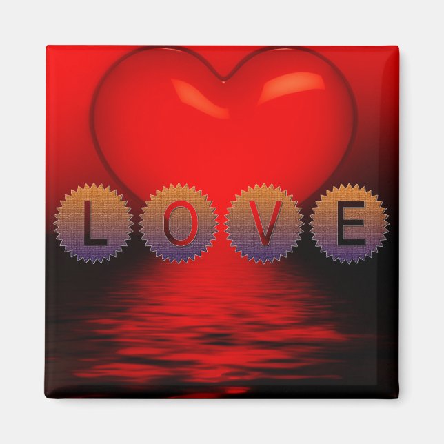 Liebe Magnet (Vorne)