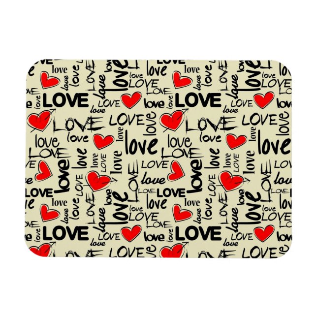 Liebe Magnet (Horizontal)