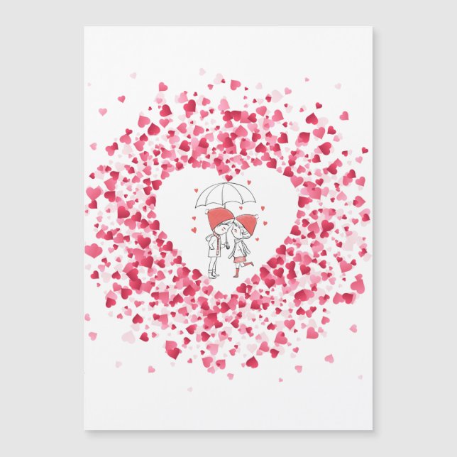 Liebe Magnetkarte (Vorderseite)