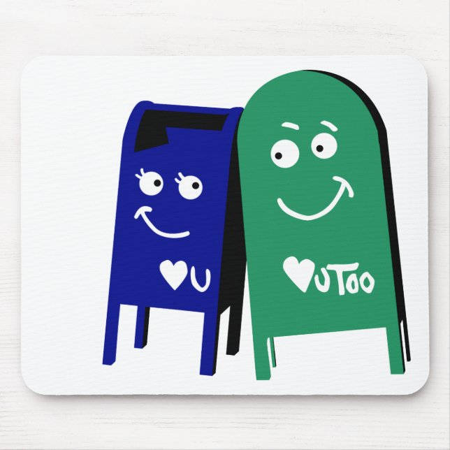 Liebe-Mailboxen : i Liebe Sie Mousepad (Vorne)