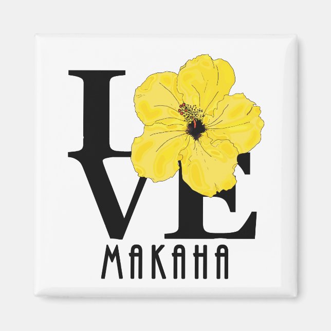 LIEBE Makaha Hawaii Magnet (Vorne)